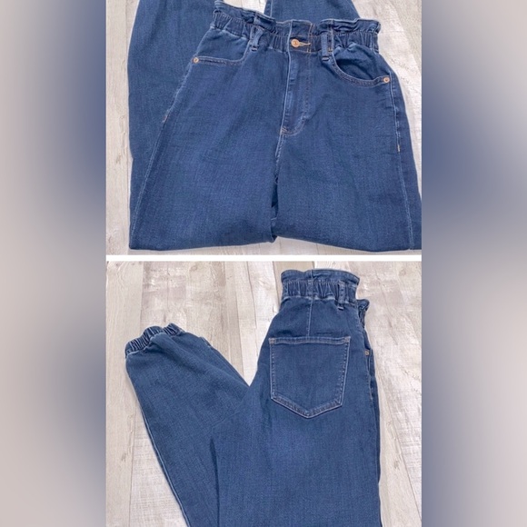 Express | Paperbag High Waisted Jogger 8R - Picture 2 of 3